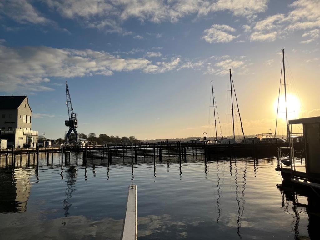Ostsee Hausboot Schleswig Ostseeblick 1 Экстерьер фото