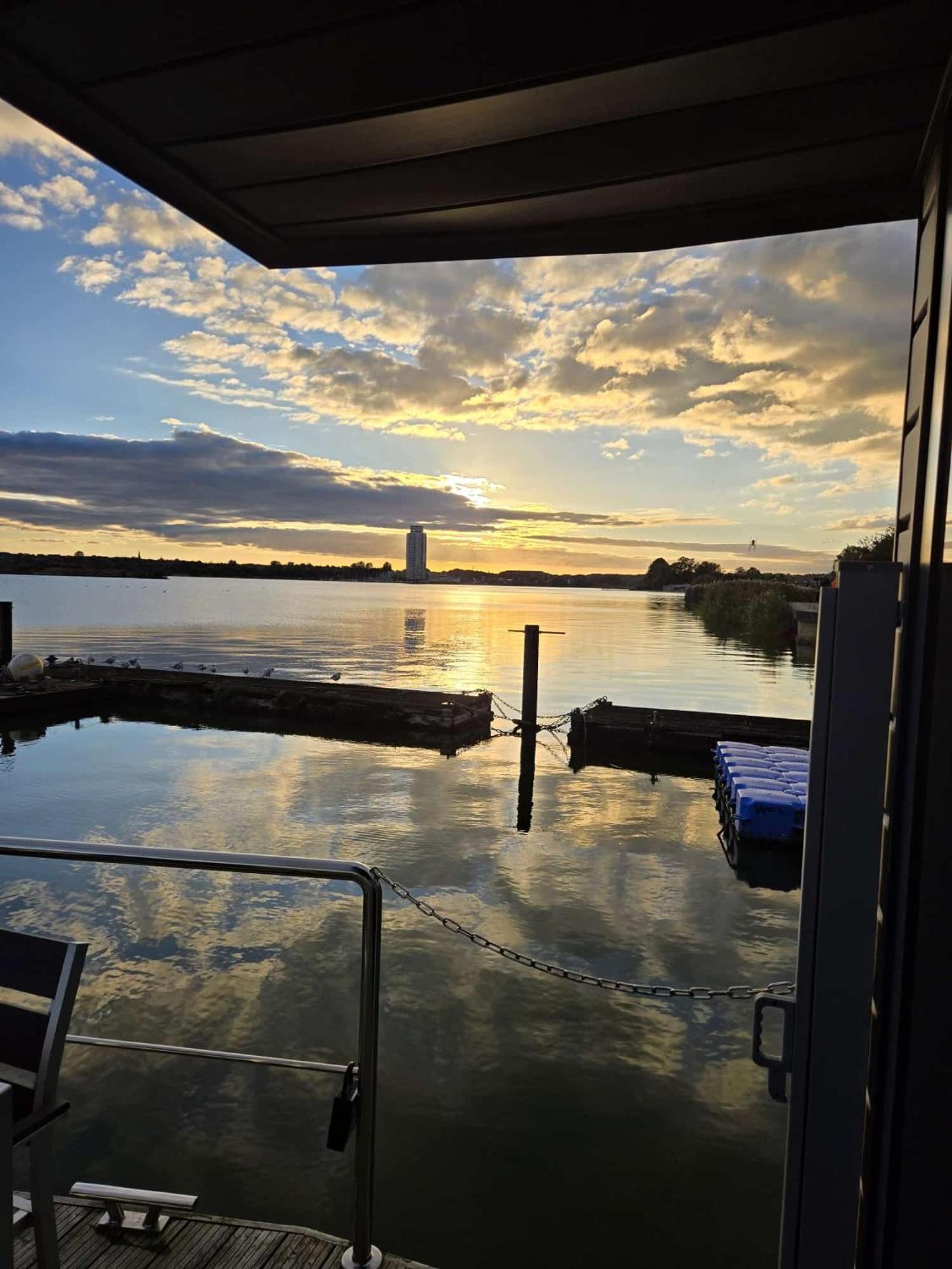 Ostsee Hausboot Schleswig Ostseeblick 1 Экстерьер фото